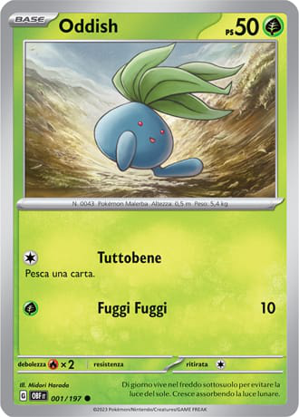 Oddish - Ossidiana Infuocata #1