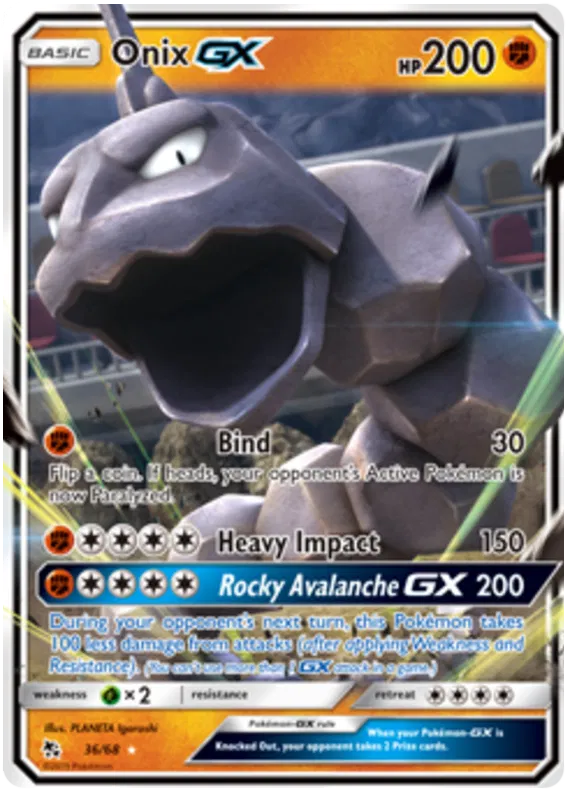 Onix GX - Hidden Fates #36