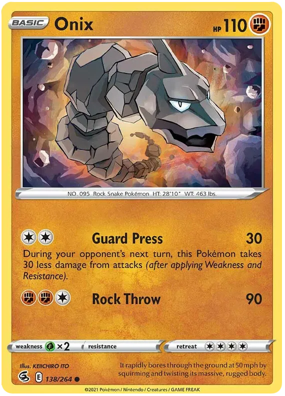 Onix - Fusion Strike #138