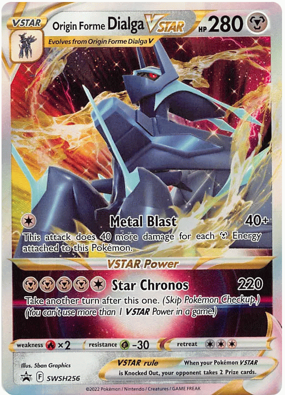 Origin Forme Dialga VSTAR - Sword & Shield Promos #256