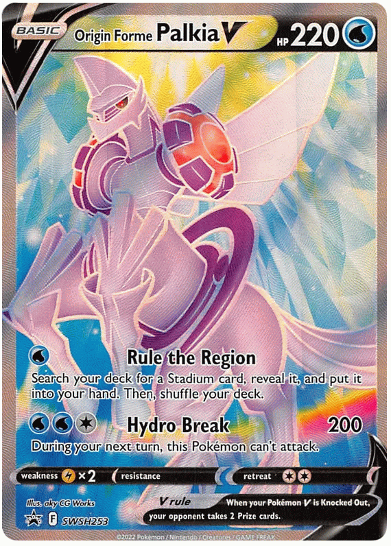 Origin Forme Palkia V - Sword & Shield Promos #253