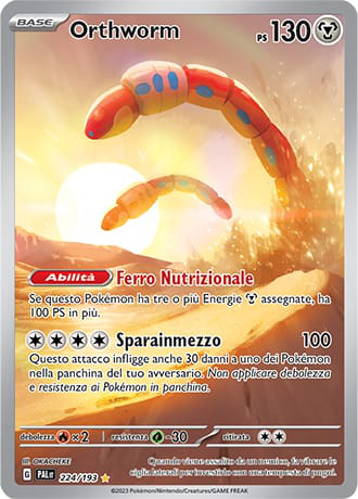 Orthworm - Evoluzioni A Paldea	 #224