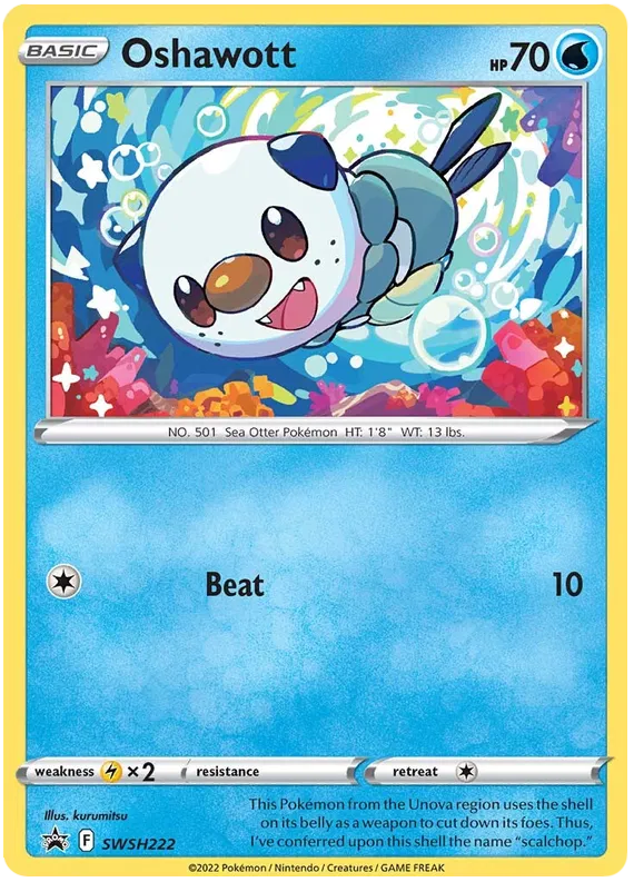 Oshawott - Sword & Shield Promos #222