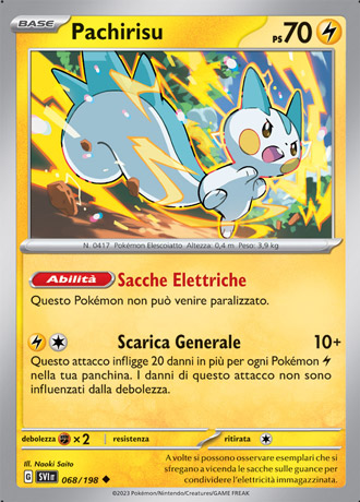 Pachirisu - Scarlatto & Violetto #68