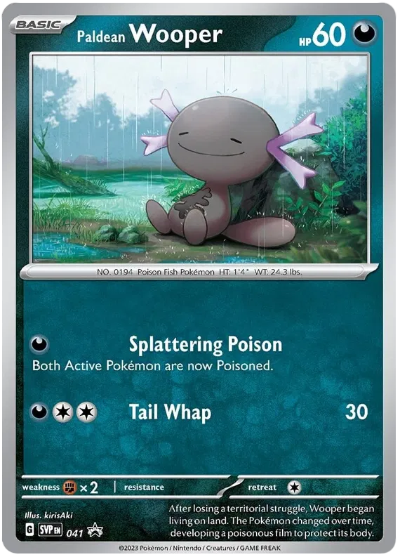 Paldean Wooper - Scarlatto & Violetto Promos #41