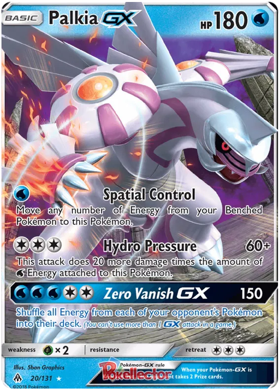 Palkia GX - Forbidden Light #20