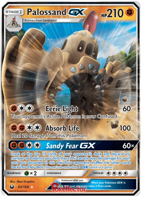 Palossand GX - Celestial Storm #82