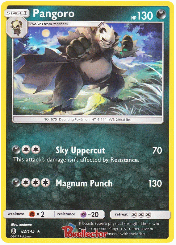 Pangoro - Guardians Rising #82