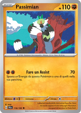 Passimian - Evoluzioni A Paldea	 #118