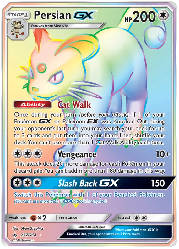 Persian GX - Unbroken Bonds #227