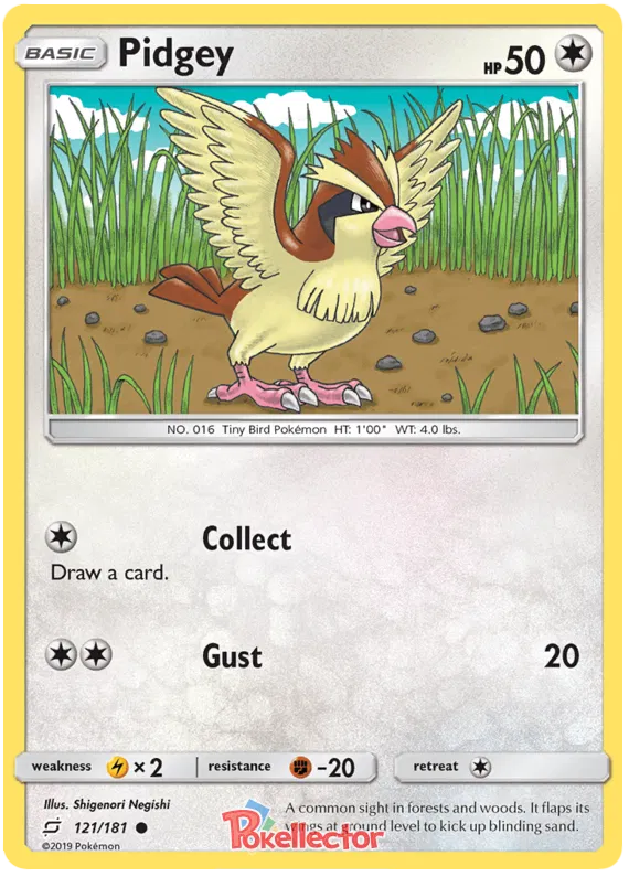 Pidgey - Team Up #121