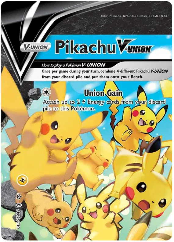 Pikachu V-UNION - Sword & Shield Promos #139