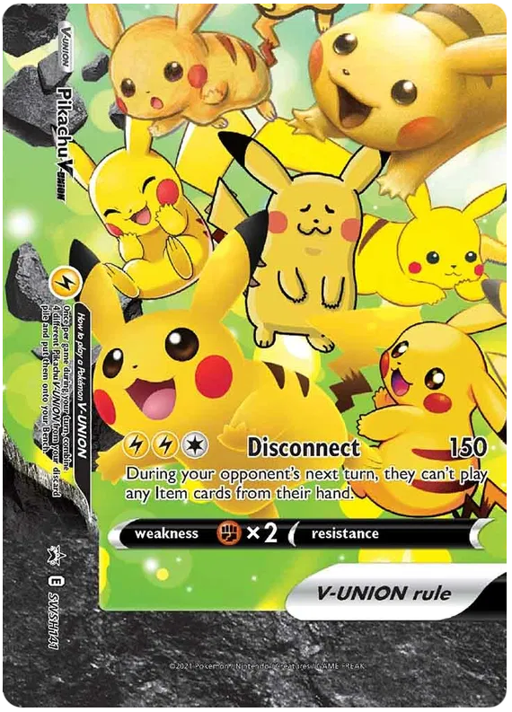 Pikachu V-UNION - Sword & Shield Promos #141