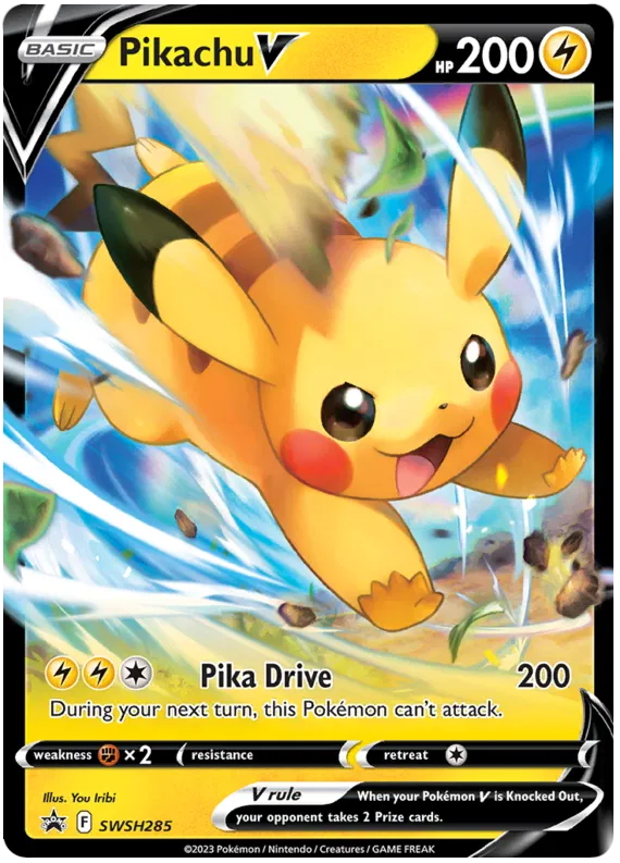 Pikachu V - Sword & Shield Promos #285