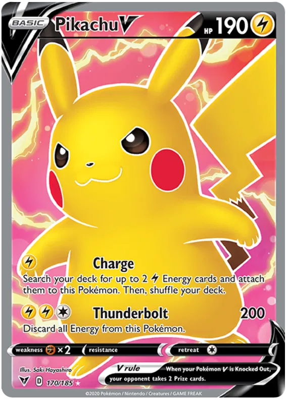 Pikachu V - Vivid Voltage #170