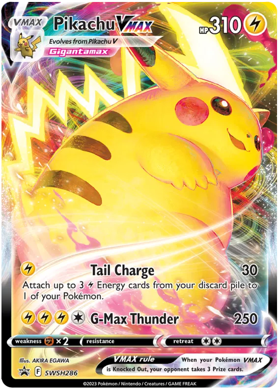 Pikachu VMAX - Sword & Shield Promos #286