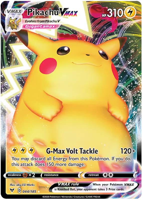 Pikachu VMAX - Vivid Voltage #44