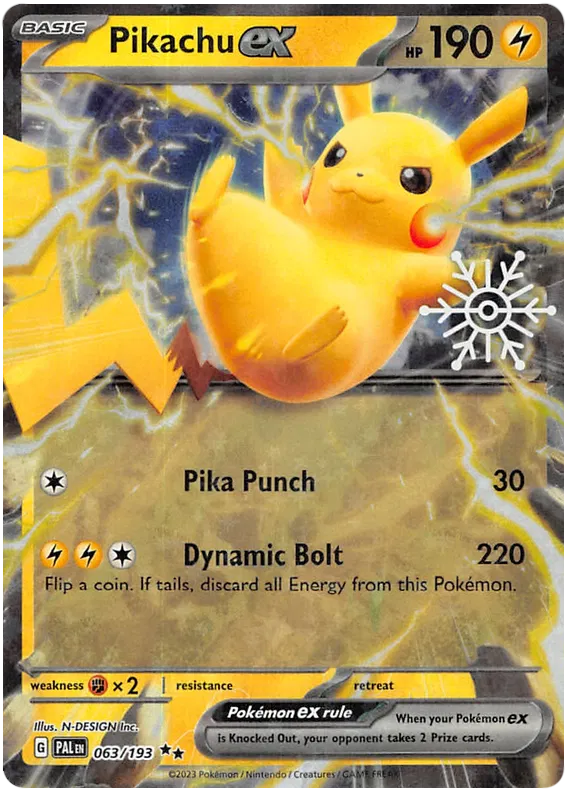 Pikachu ex - Evoluzioni A Paldea	 #63