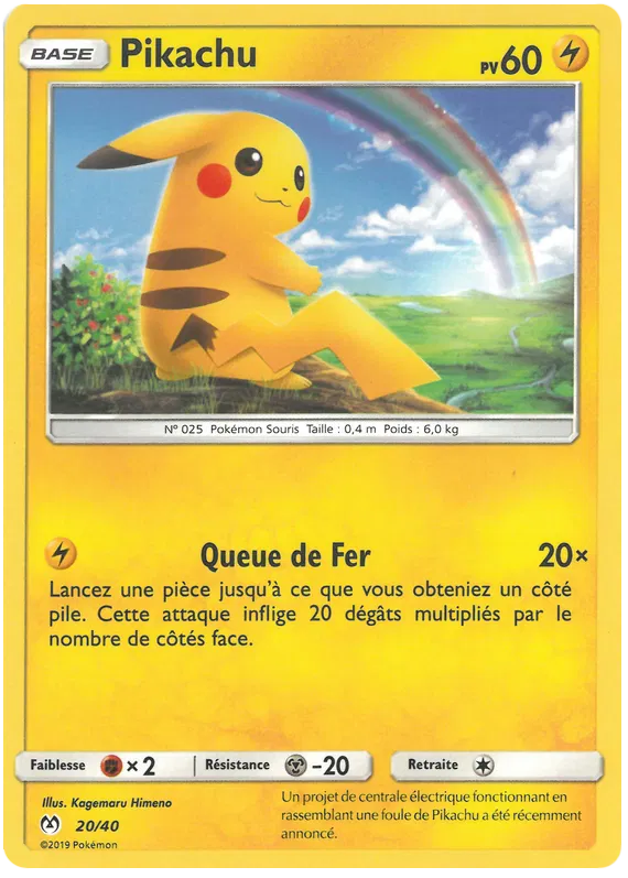 Pikachu - McDonald's Collection (2019 FR) #20