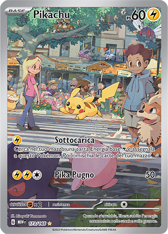 Pikachu - Scarlatto & Violetto - 151 #173