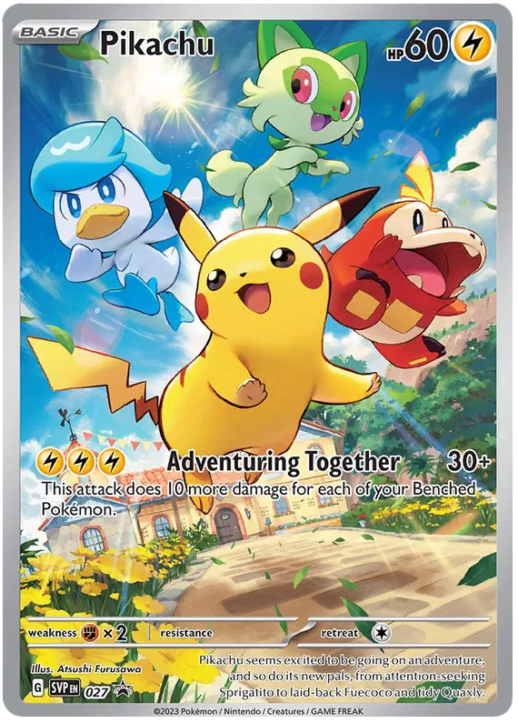 Pikachu - Scarlatto & Violetto Promos #27