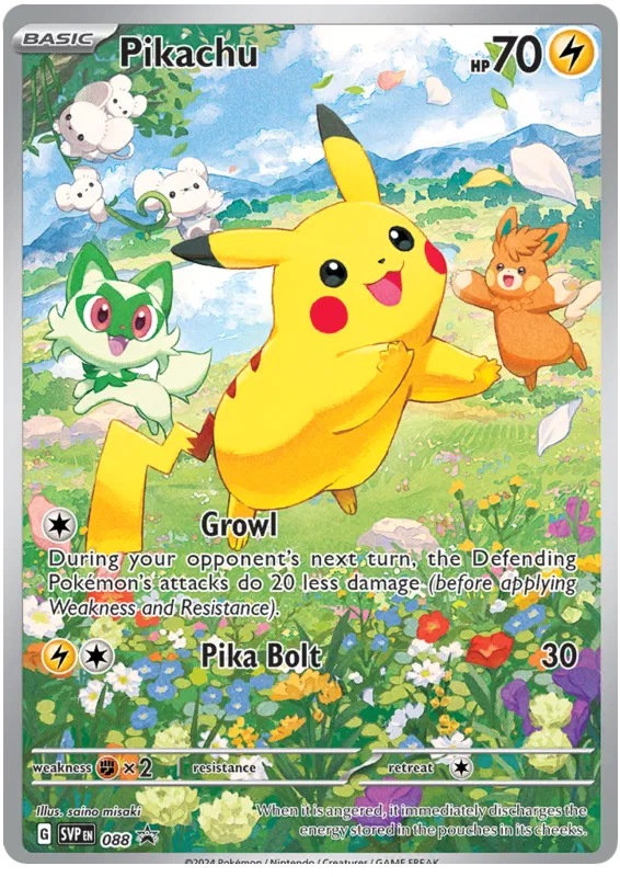 Pikachu - Scarlatto & Violetto Promos #88