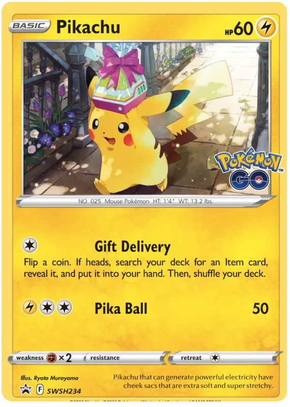 Pikachu - Sword & Shield Promos #234