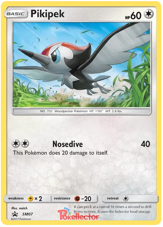 Pikipek - Sun & Moon Promos #7