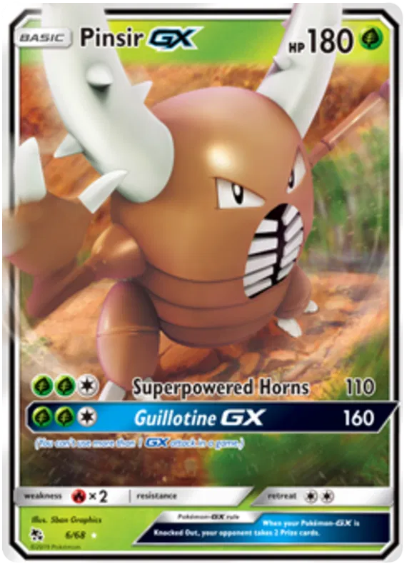 Pinsir GX - Hidden Fates #6