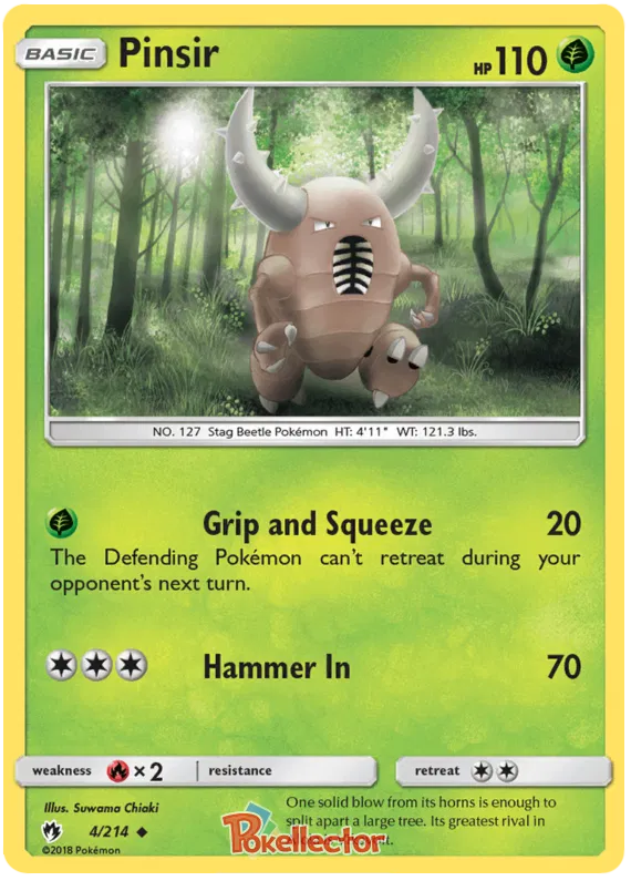 Pinsir - Lost Thunder #4