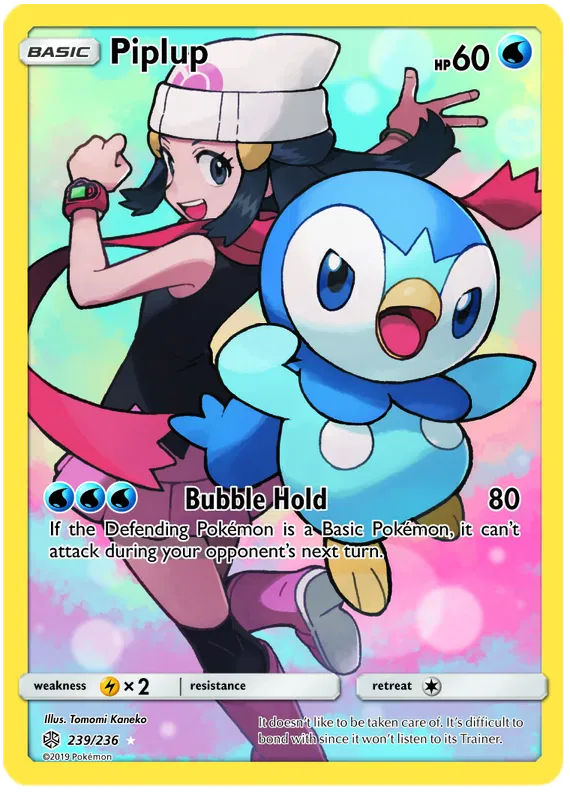 Piplup - Cosmic Eclipse #239