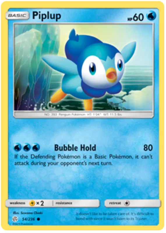 Piplup - Cosmic Eclipse #54