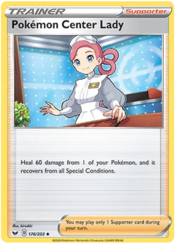 Pokémon Center Lady - Sword & Shield #176