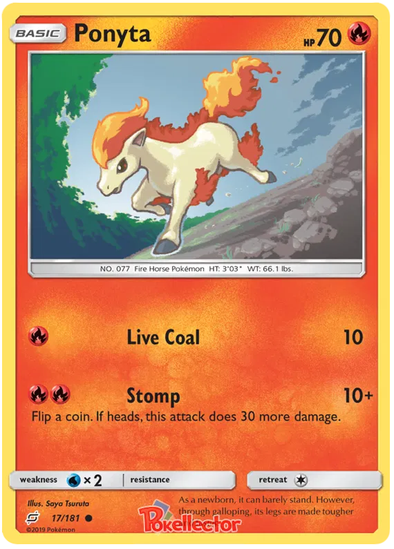 Ponyta - Team Up #17