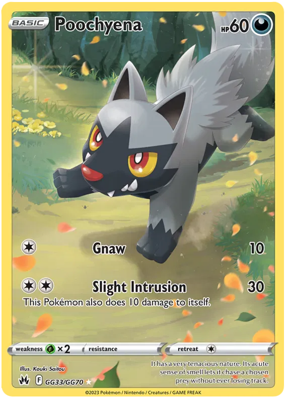 Poochyena - Crown Zenith - Galarian Gallery #33