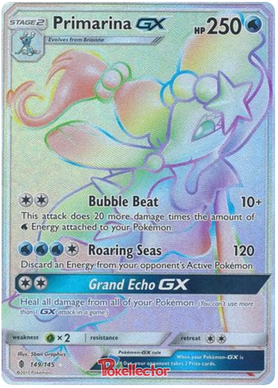 Primarina GX - Guardians Rising #149