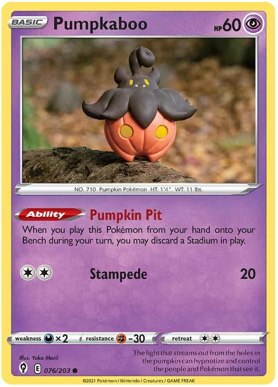 Pumpkaboo - Evolving Skies #76