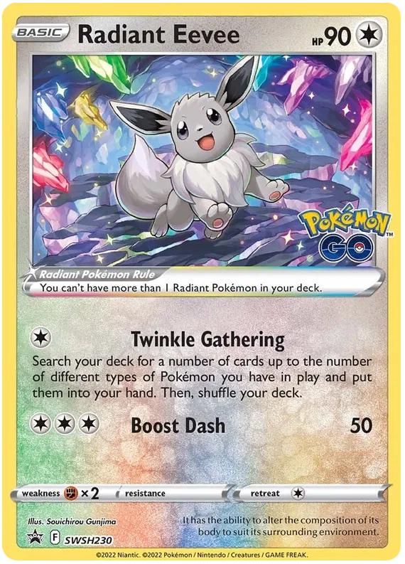 Radiant Eevee - Sword & Shield Promos #230