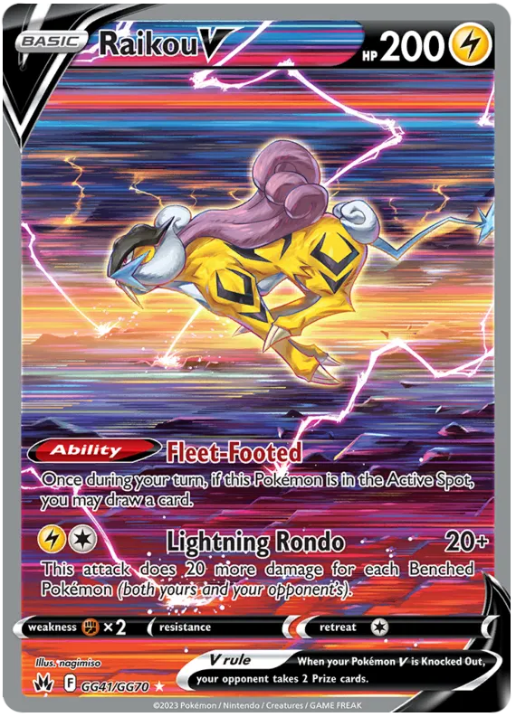 Raikou V - Crown Zenith - Galarian Gallery #41