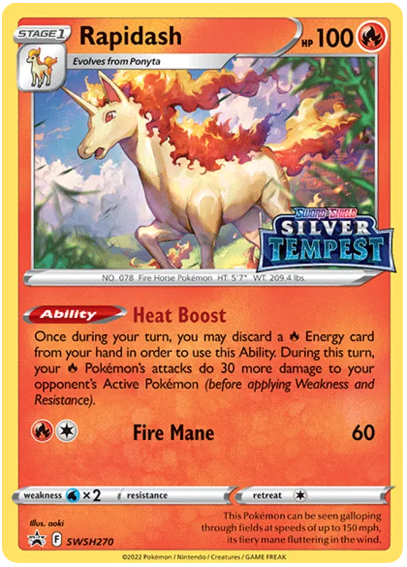 Rapidash - Sword & Shield Promos #270