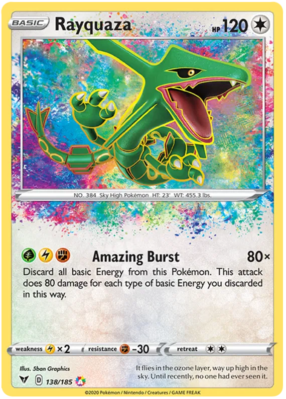 Rayquaza - Vivid Voltage #138