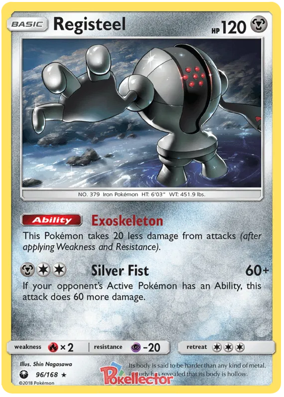 Registeel - Celestial Storm #96