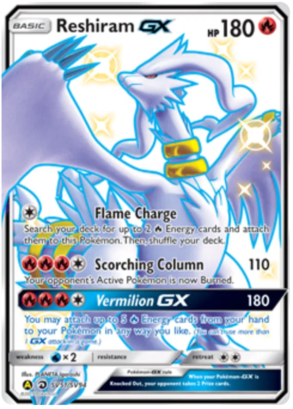 Reshiram GX - Hidden Fates #51