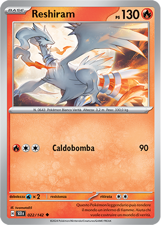 Reshiram - Corona Astrale #22