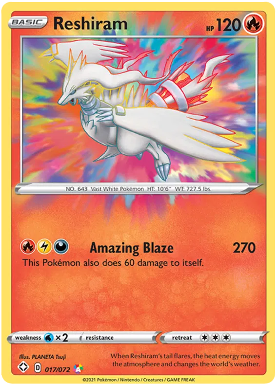 Reshiram - Shining Fates #17