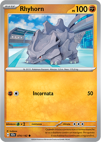 Rhyhorn - Corona Astrale #74