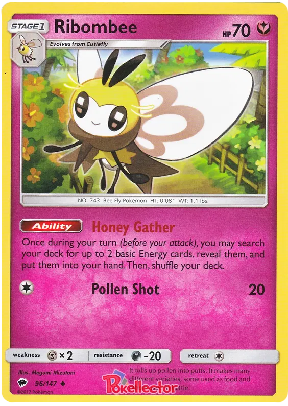 Ribombee - Burning Shadows #96