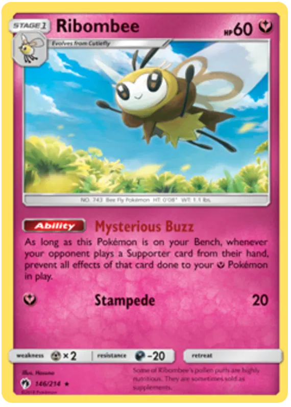 Ribombee - Lost Thunder #146