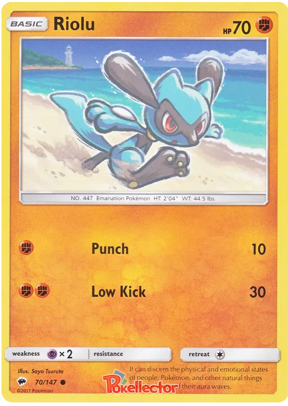 Riolu - Burning Shadows #70