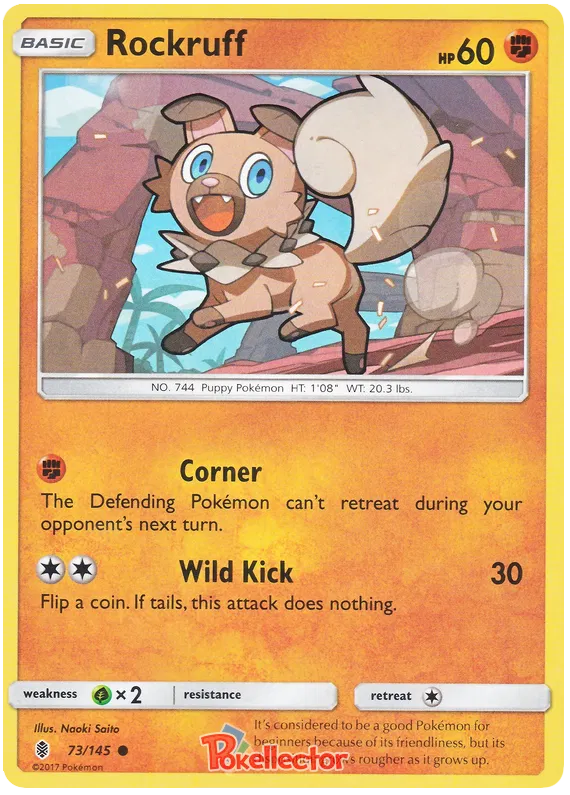 Rockruff - Guardians Rising #73